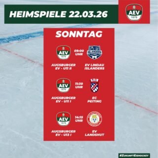 Die kommenden Heimspiele des AEV im Curt-Frenzel-Stadion. #NurDerAEV #ZukunftEishockey