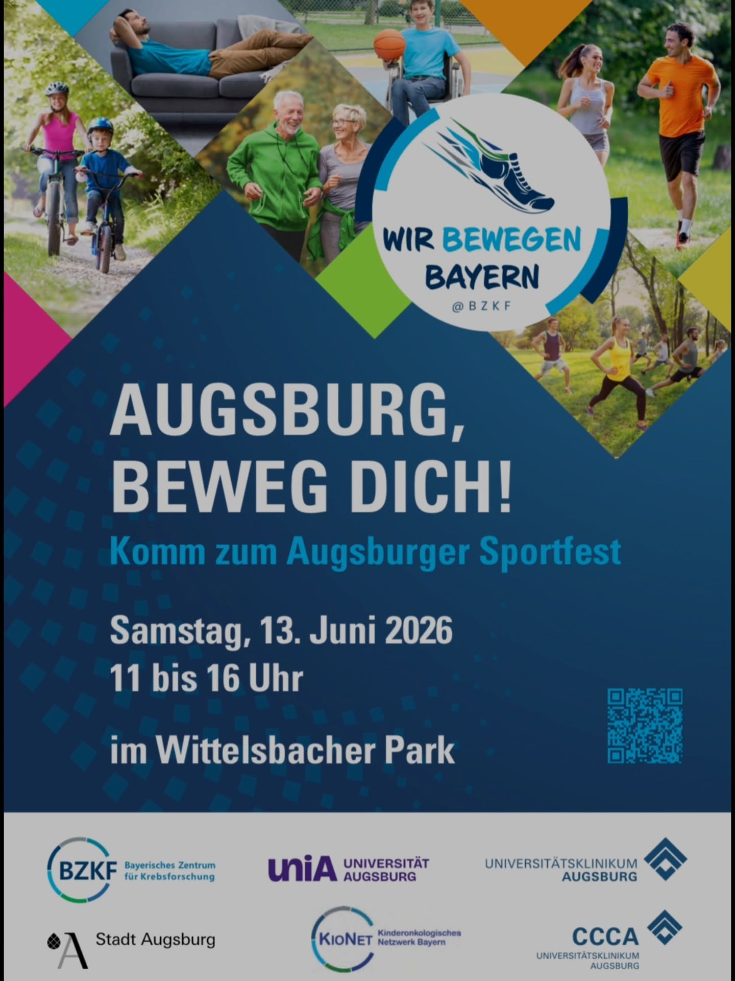 🔥 Augsburg in Bewegung – wir sind dabei! 🔥
„Wir bewegen Bayern“ – und DU kannst mittendrin sein!

Erlebe die Augsburger Panther und den AEV hautnah beim großen Augsburger Sportfest! 🏒♥️💚🤍

📍 Vorplatz der Erhard-Wunderlich-Halle

Dich erwartet ein Tag voller Action, Spaß und echter Eishockey-Emotion:

💥 Bewegungs-Parcours – zeig, was in dir steckt!
🏒 Stickhandling-Board – fühl dich wie ein echter Panther auf dem Eis
🤝 Meet & Greet mit den Profis
👉 Moritz Elias & Christian Hanke
🕑 14:00 – 15:00 Uhr

Das ist deine Chance, Eishockey hautnah zu erleben, Autogramme zu sichern und echte Pantherspieler zu treffen!

✨ Egal ob groß oder klein – komm vorbei, mach mit, probier dich aus und spüre die Power des Sports.

♥️💚🤍 Wir freuen uns auf dich – sei dabei und beweg mit uns Bayern! ♥️💚🤍

#AEV #ZukunftEishockey #Augsburg #Sportfest #veranstaltung @aevpanther @ukaugsburg @stadtaugsburg
